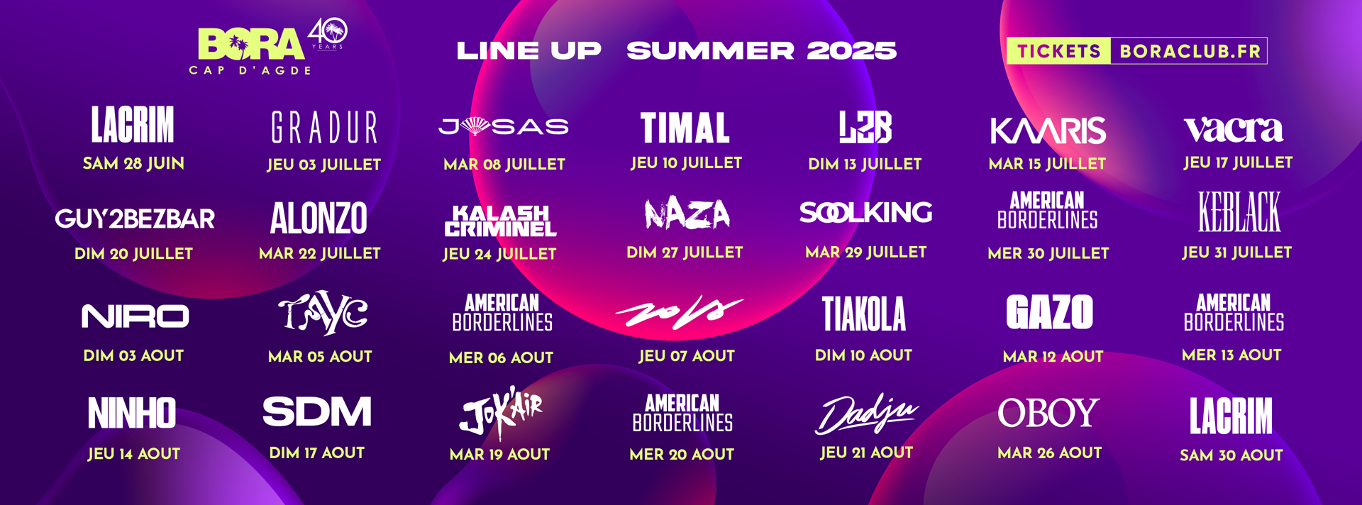 BORA Club Cap d'Agde