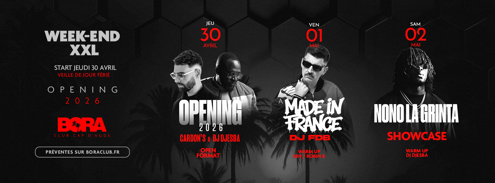 BORA Club Cap d'Agde